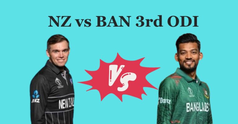 NZ vs BAN 3rd ODI